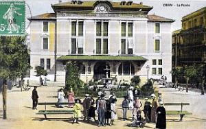 1562- Oran - La Poste - 1908